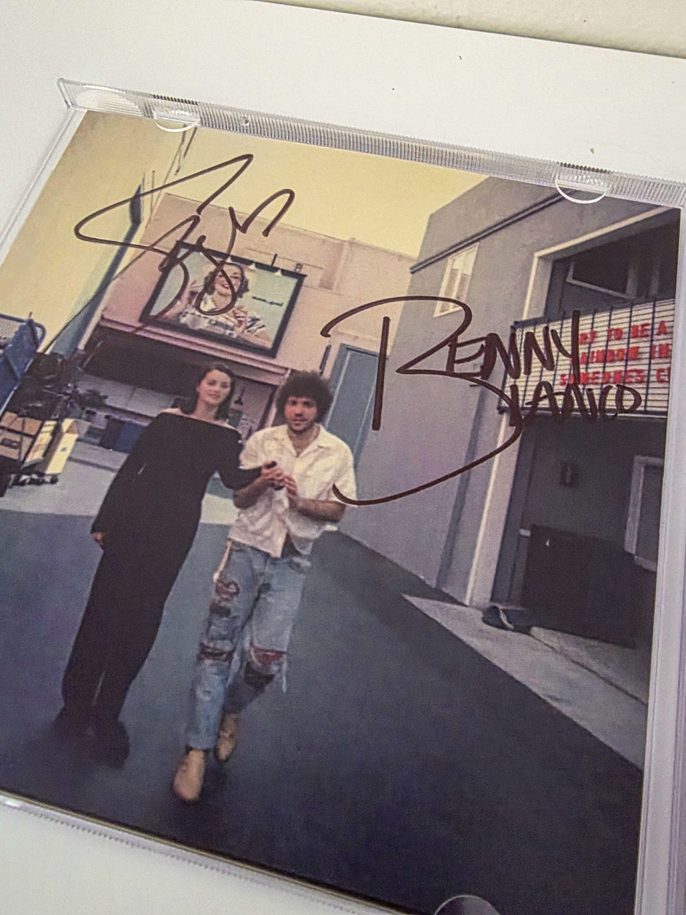 Selena Gomez & Benny Blanco Signed I Said I Love You First CD, Autographed